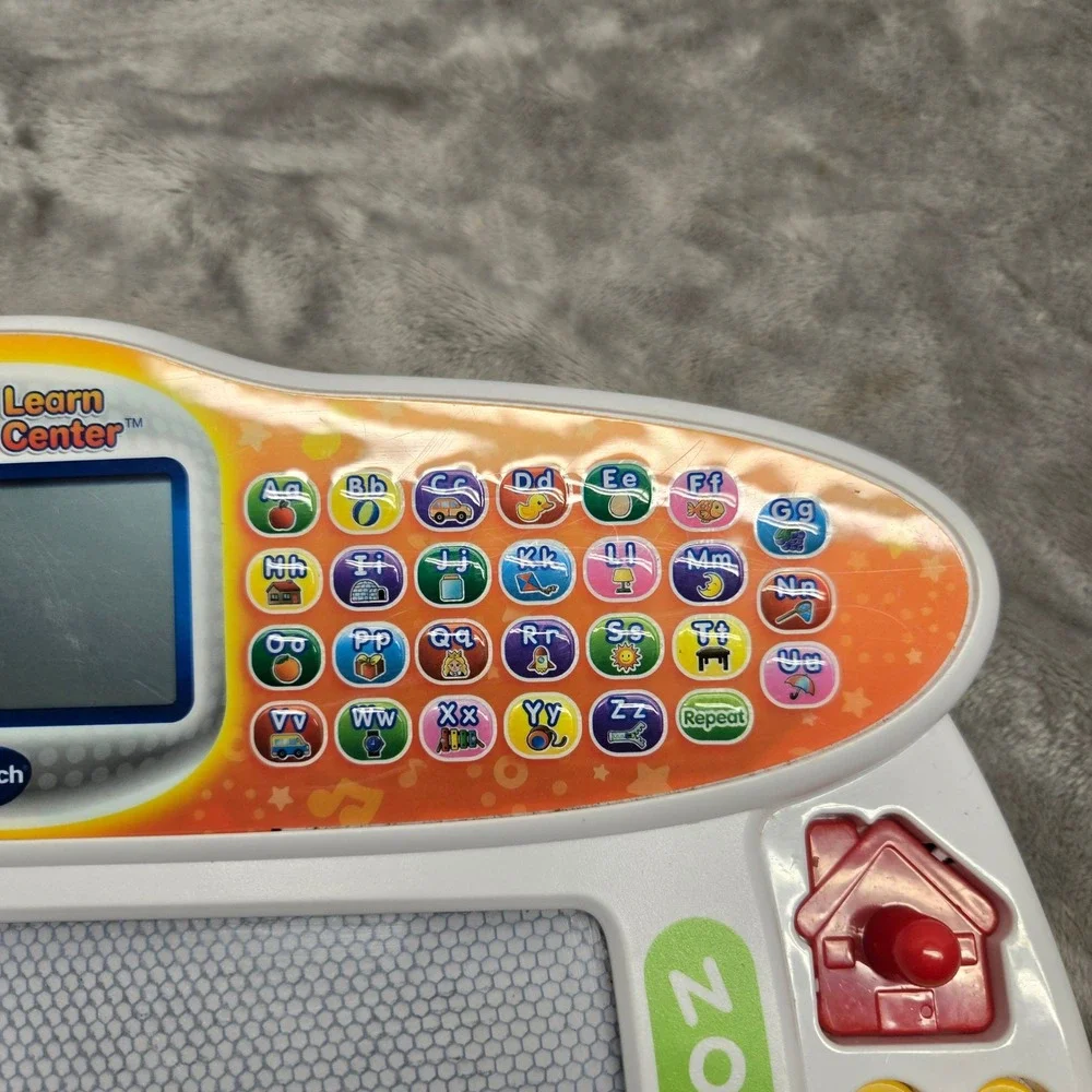 VTech Write and Learn Creative Center Magnetic Drawing Board White Orange WORKS